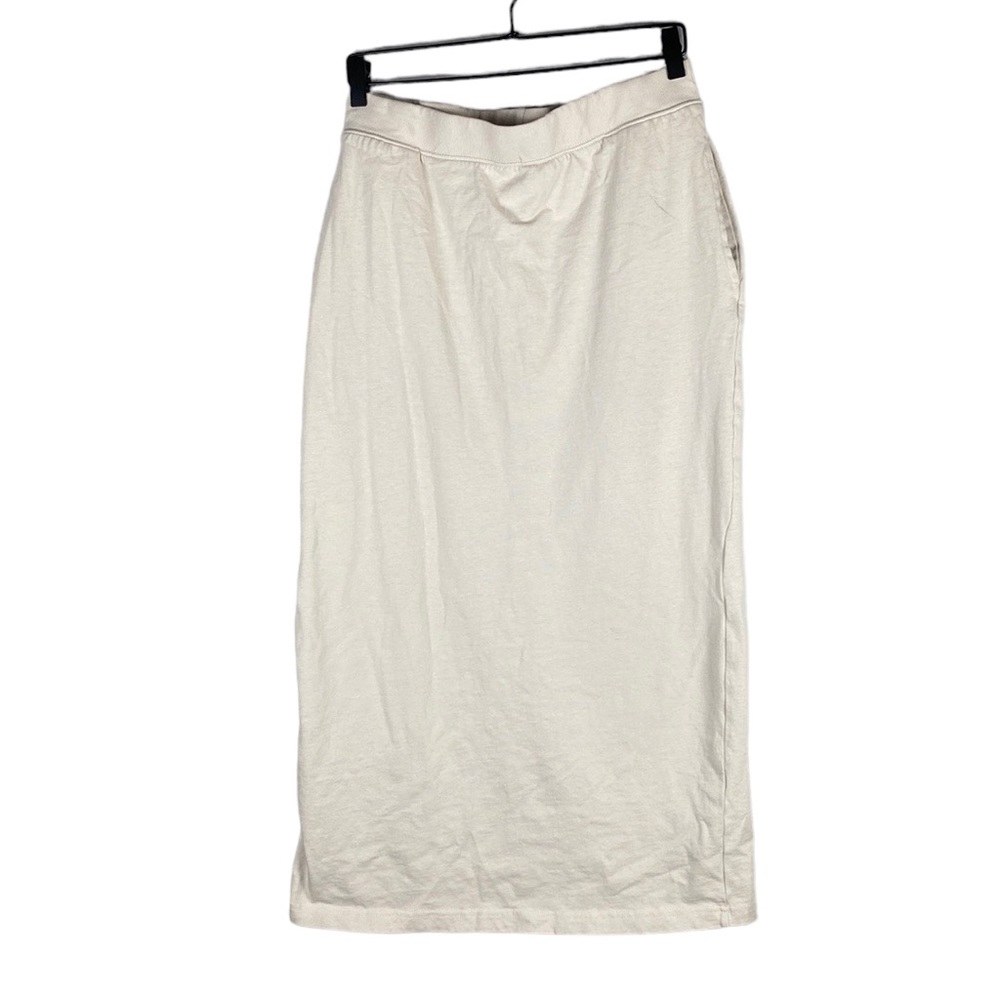 Zara neutral cotton skirt